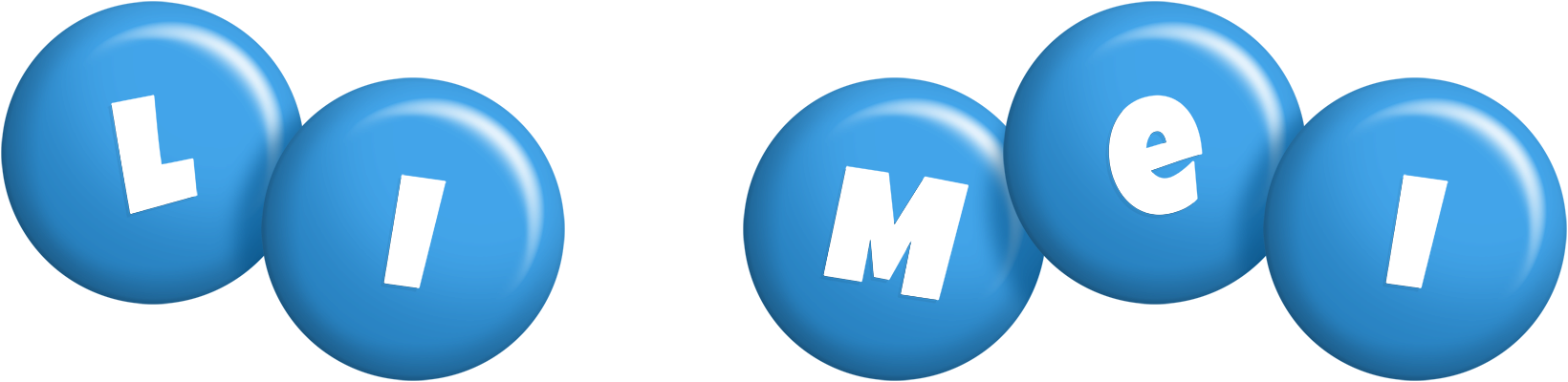 Li Mei candy-blue logo